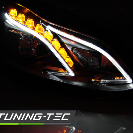 Mercedes E W212 S212 2013-2016 Fari Anteriori Full LED Nero