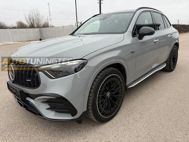 Pedane laterali Mercedes GLC X254 in alluminio AMG GT