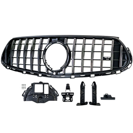 Griglia Anteriore GTR Mercedes GLC X254 C254 – Nero Cromato