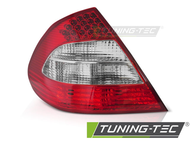 Mercedes W211 2006-2009 Fanale Led Rosso Bianco Sinistro Tyc