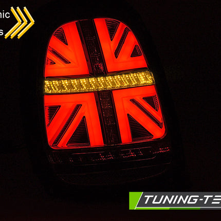 Mini Cooper F55 F56 F57 2014-2017 Fanali Posteriori LED sequenziali fumé