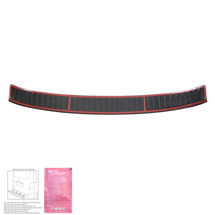 Protezione Paraurti Posteriore per Ford Kuga MK2 2013-2019 (Nero Lucido)