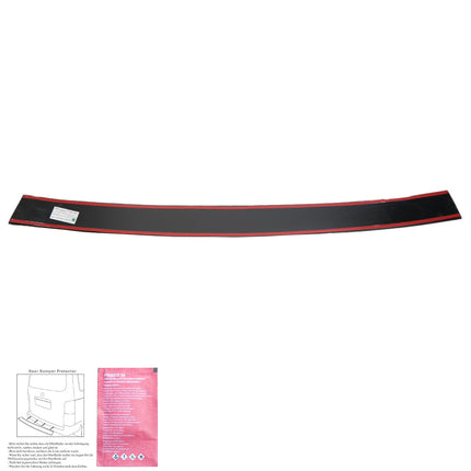 Protezione Paraurti Posteriore per VW Transporter T5 2003-2009 (Nero Lucido)