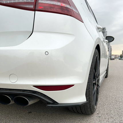 Splitter Laterali Posteriori per VW Golf MK7 R 2013-2016