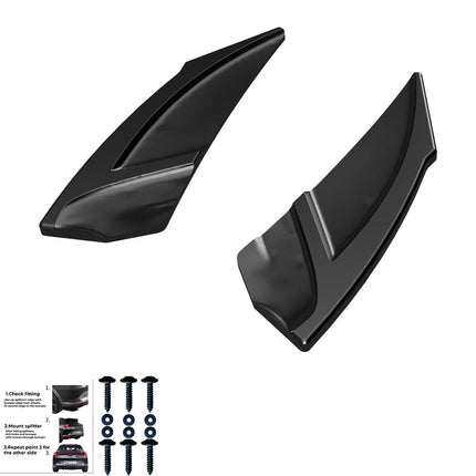 Splitter Laterali Posteriori per VW Golf MK7 R 2013-2016