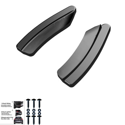 Splitter Laterali Posteriori per VW Golf MK7.5 R 2017-2020