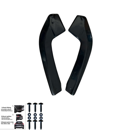 Splitter Laterali Posteriori per Audi RS3 Berlina 8Y 2020+