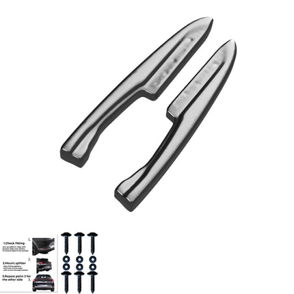 Splitter Laterali Posteriori per VW Touareg MK3 R-Line 2018+