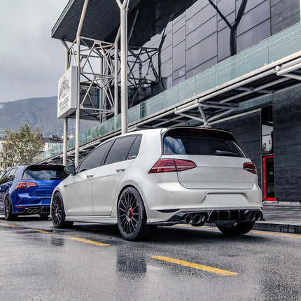 Splitter Laterali Posteriori per VW Golf MK7 R 2013-2016 V2
