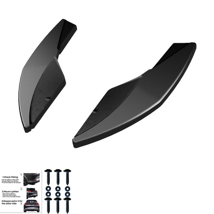 Splitter Laterali Posteriori per VW Golf MK7 R 2013-2016 V2