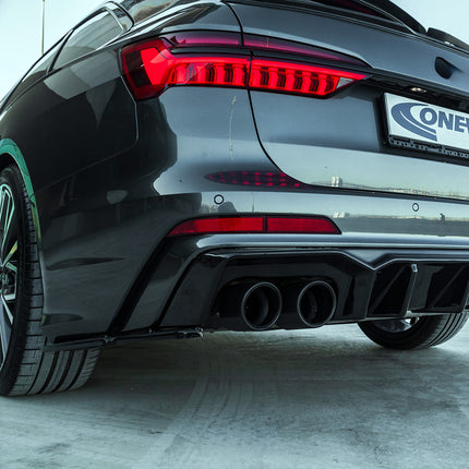 Splitter Laterali Posteriori per Audi S6 C8 / C8 Facelift (Berlina / Avant) 2019+