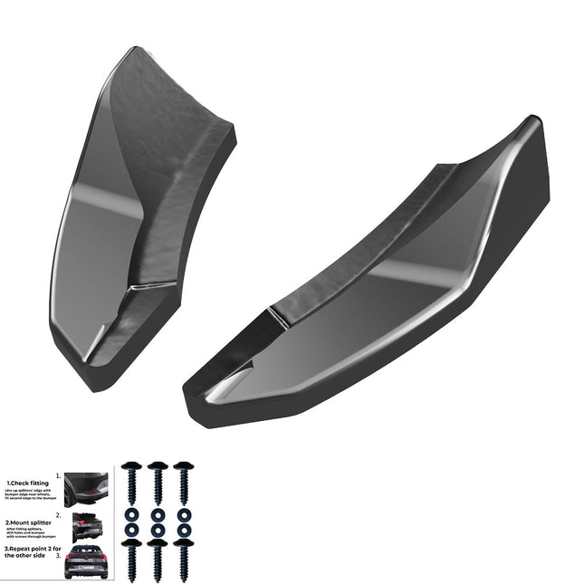 Splitter Laterali Posteriori per Ford Fiesta ST MK8 2017+