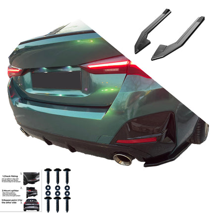 Splitter Laterali Posteriori per BMW Serie 4 M-Pack i4 G26 2021+