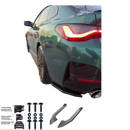 Splitter Laterali Posteriori per BMW Serie 4 M-Pack i4 G26 2021+