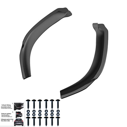 Splitter Laterali Posteriori per Ford Focus ST MK3 Facelift 2015-2018
