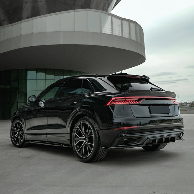 Splitter Centrale Posteriore per Audi Q8 S-Line MK1 2018-2023