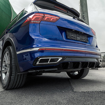 Splitter Laterali Posteriori per VW Tiguan R-Line MK2 Facelift 2020-2024