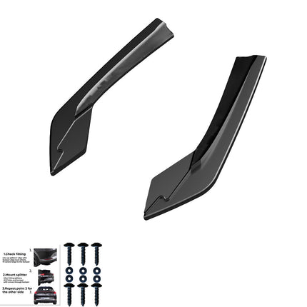 Splitter Laterali Posteriori per BMW Serie 3 M-Pack G20 / G21 2018-2022