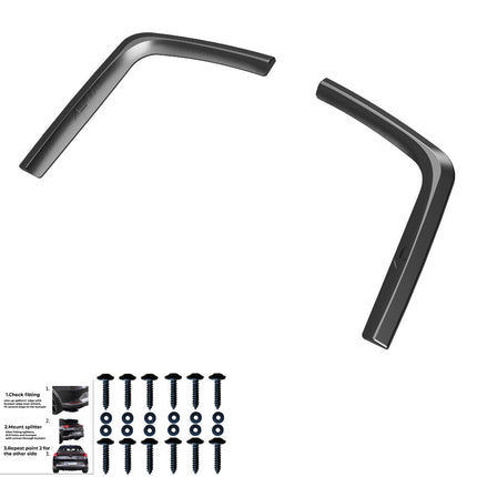 Splitter Laterali Posteriori per VW Transporter T7 2024+ / Ford Transit Custom MK2 2023+