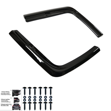 Splitter Laterali Posteriori per VW Transporter T7 2024+ / Ford Transit Custom MK2 2023+