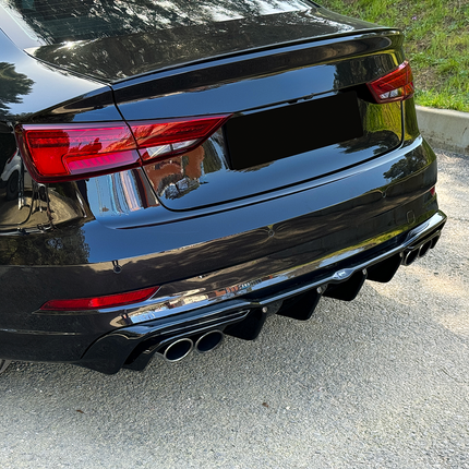 Diffusore Posteriore per Audi S3 Berlina 8V Facelift 2016-2020