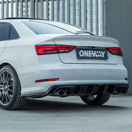 Diffusore Posteriore per Audi S3 Berlina 8V 2013-2016