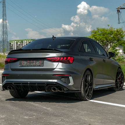 Diffusore Posteriore per Audi S3 / A3 S-Line Berlina / Sportback 8Y 2020-2024