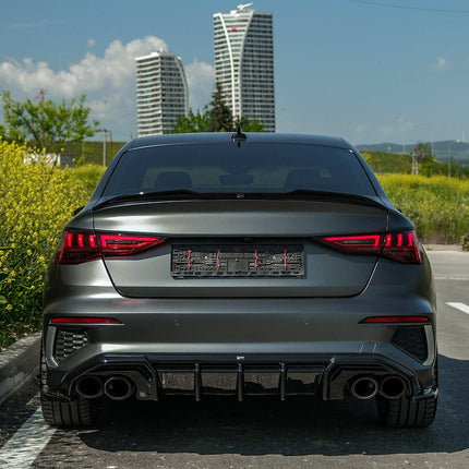 Diffusore Posteriore per Audi S3 / A3 S-Line Berlina / Sportback 8Y 2020-2024