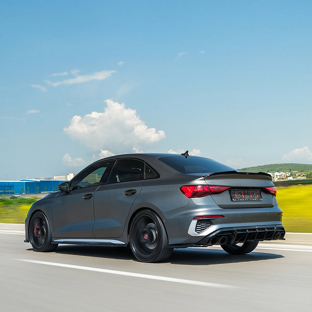 Diffusore Posteriore per Audi S3 / A3 S-Line Berlina / Sportback 8Y 2020-2024