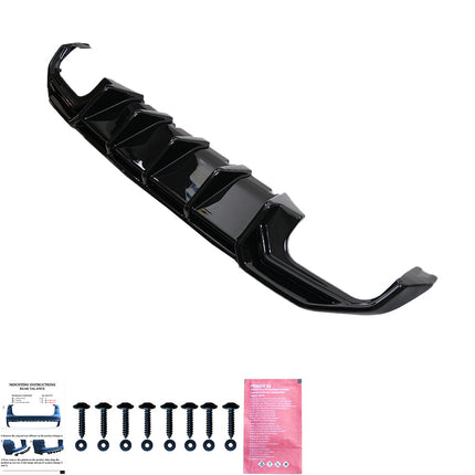 Diffusore Posteriore per Audi S3 / A3 S-Line Berlina / Sportback 8Y 2020-2024