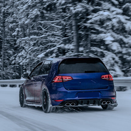 Diffusore Posteriore per VW Golf MK7 R 2013-2016