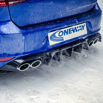Diffusore Posteriore per VW Golf MK7 R 2013-2016