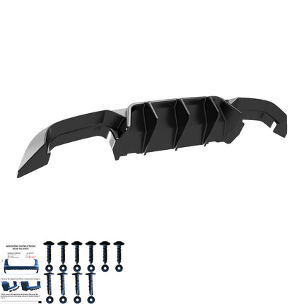 Diffusore Posteriore per VW Golf MK7 R 2013-2016