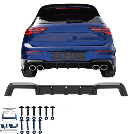 Diffusore Posteriore per VW Golf MK8 R 2020+