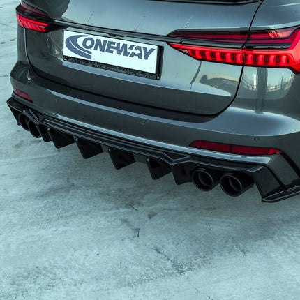Diffusore Posteriore per Audi S6 C8 / C8 Facelift (Berlina / Avant) 2019+
