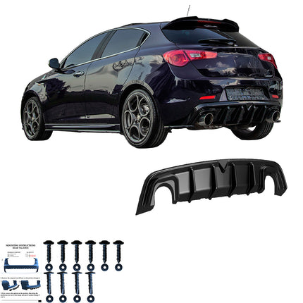 Diffusore Posteriore per Alfa Romeo Giulietta 2010-2020 V2