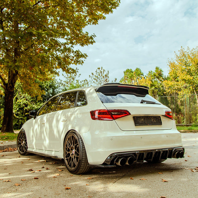 Diffusore Posteriore per Audi S3 Sportback 8V 2013-2016