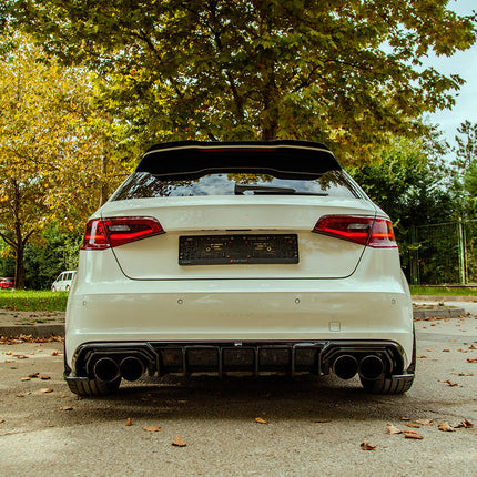 Diffusore Posteriore per Audi S3 Sportback 8V 2013-2016