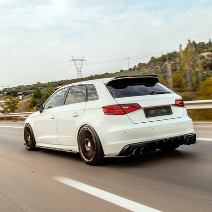 Diffusore Posteriore per Audi S3 Sportback 8V 2013-2016
