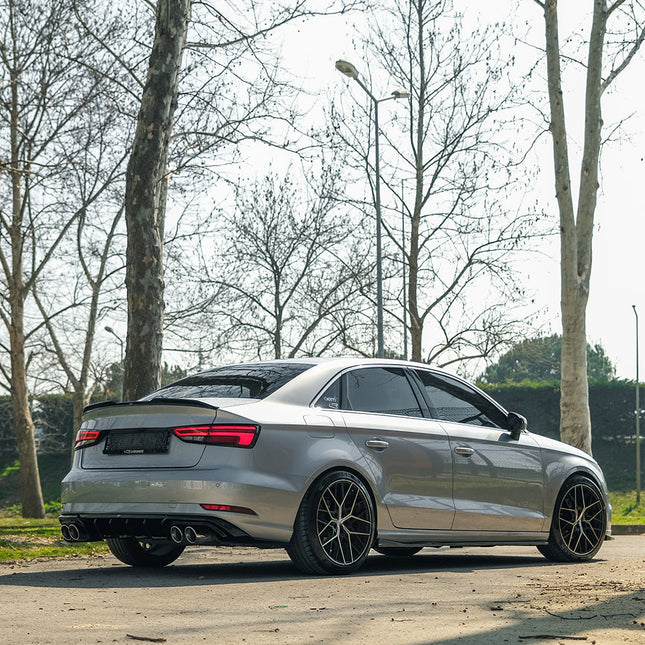 Diffusore Posteriore per Audi A3 Berlina 8V Facelift 2016-2020
