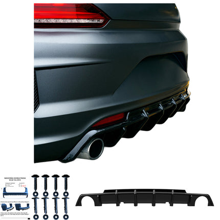 Diffusore Posteriore per VW Scirocco R MK3 Facelift 2014-2017
