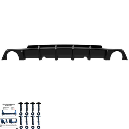 Diffusore Posteriore per VW Scirocco R MK3 Facelift 2014-2017