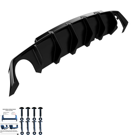 Diffusore Posteriore per VW Scirocco R MK3 Facelift 2014-2017