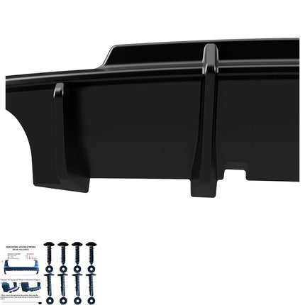 Diffusore Posteriore per VW Scirocco R MK3 Facelift 2014-2017
