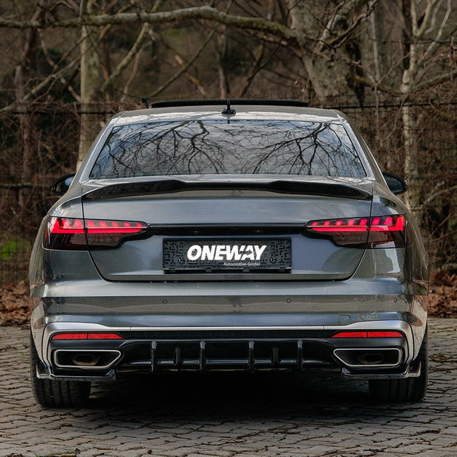 Diffusore Posteriore per Audi A4 S-Line / S4 B9 Facelift 2019-2024