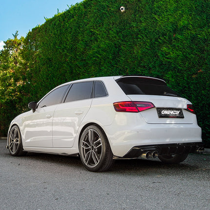Diffusore Posteriore per Audi A3 8V Sportback 2013-2016