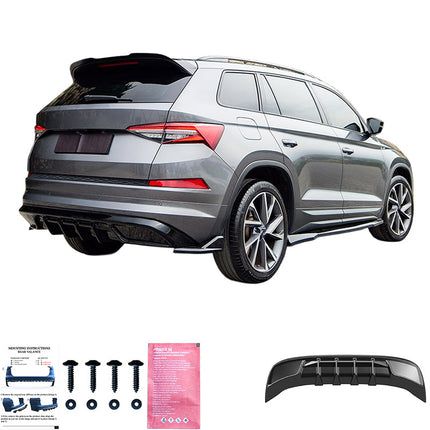 Diffusore Posteriore per Škoda Kodiaq Sportline MK1 Pre-Facelift / Facelift 2021-2023