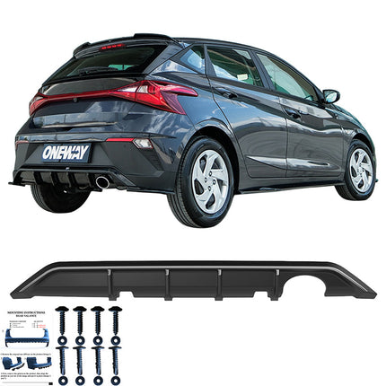 Diffusore Posteriore per Hyundai i20 MK3 Facelift 2023+