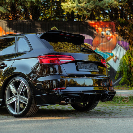 Spoiler Tetto per Audi S3 Sportback 8V / 8V Facelift 2013-2019