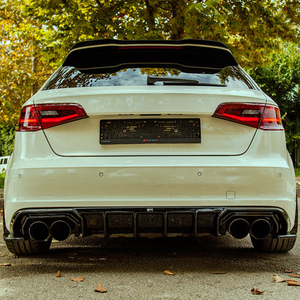 Spoiler Tetto per Audi S3 Sportback 8V / 8V Facelift 2013-2019